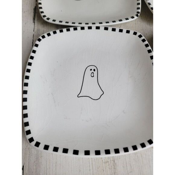 Tag Halloween small plate Boo‎ Ghost set home decor - Picture 3 of 15